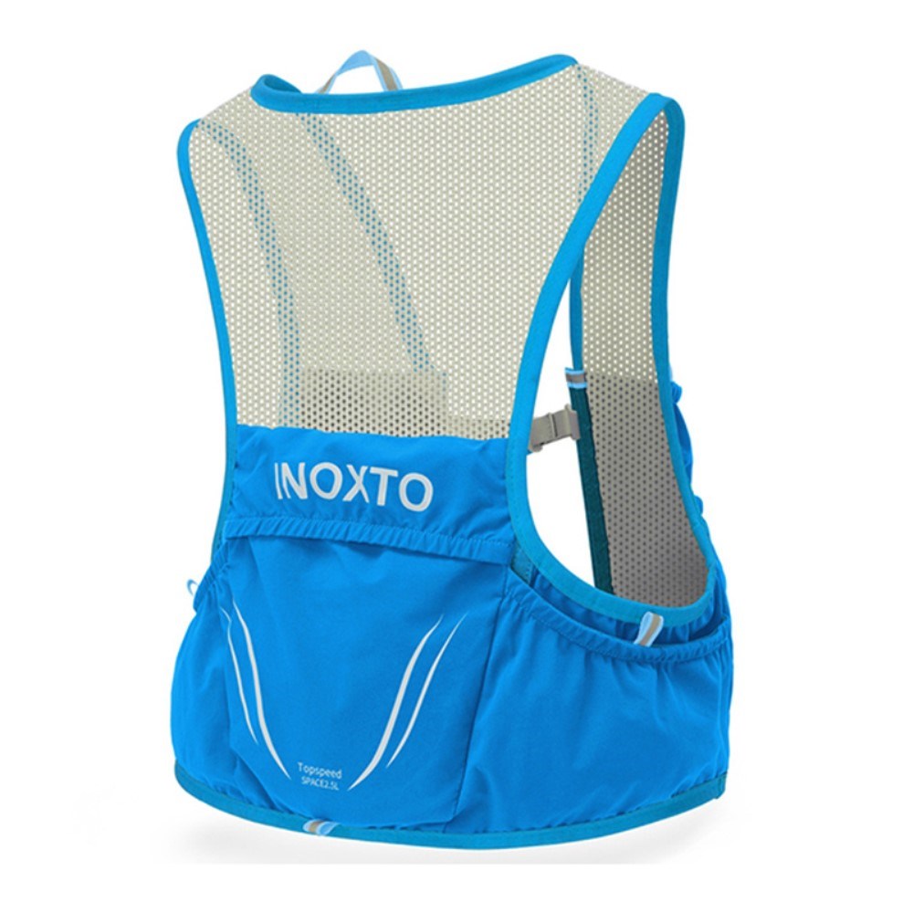 Running Vest with Practical Pockets - Size L - Blue