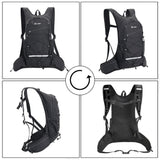 JUNLETU Sports Backpack - Black