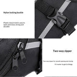 Water-Resistant Bicycle Saddle Bag - Red