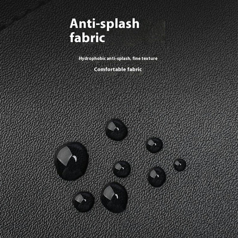 Small Water Resistant Organizer Bag - 13 x 12cm - Black