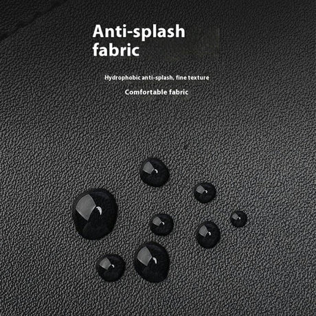 Small Water Resistant Organizer Bag - 13 x 12cm - Black