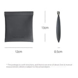 Small Water Resistant Organizer Bag - 13 x 12cm - Black