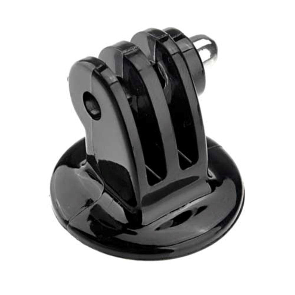 GoPro Hero 8 / 7 / 6 / 5 / 4 / 3+ / 3 Metal Adapter for Tri Pod Mounting w. Mounting Screw - Black