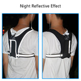 Reflective Vest with Built-in Running Backpack – 2-in-1 Design