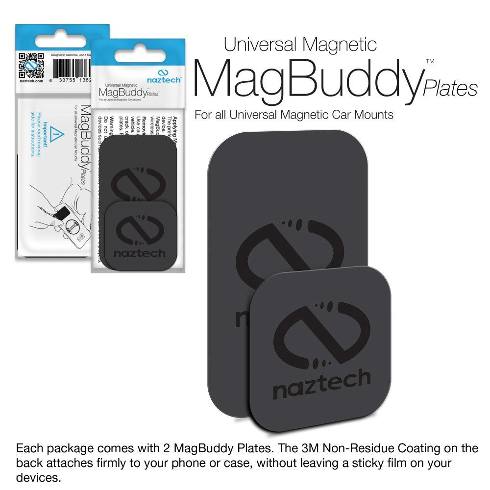 Naztech Metal Plates for MagBuddy Holders