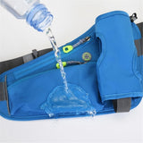 Waist Bag with Water Bottle Holder - Green
