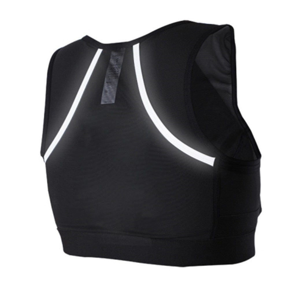 Reflective Running Vest - Size M - Black