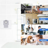 Vacuum Bag for Roborock Q5 Pro / Q7 Max / Q8 Max / Q8 Max+ Robot Vacuum Cleaner - White