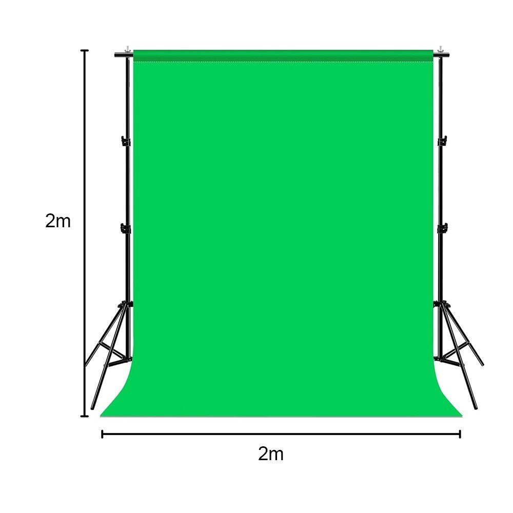Photo Background Kit - 2 x 2 m - Green