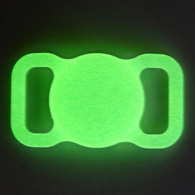 AirTag 1. & 2. Gen. Silicone Case for Collar - Luminescent Green