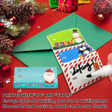 Roll of 180 x Stickers of To and From Card - 5 Designs - Christmas