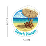 Summer Theme Stickers - 120 pcs.