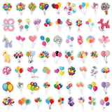 60 x Decorative Stickers - Balloons