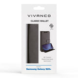 Samsung Galaxy S25+ (Plus) Vivanco Classic Wallet Case - Black