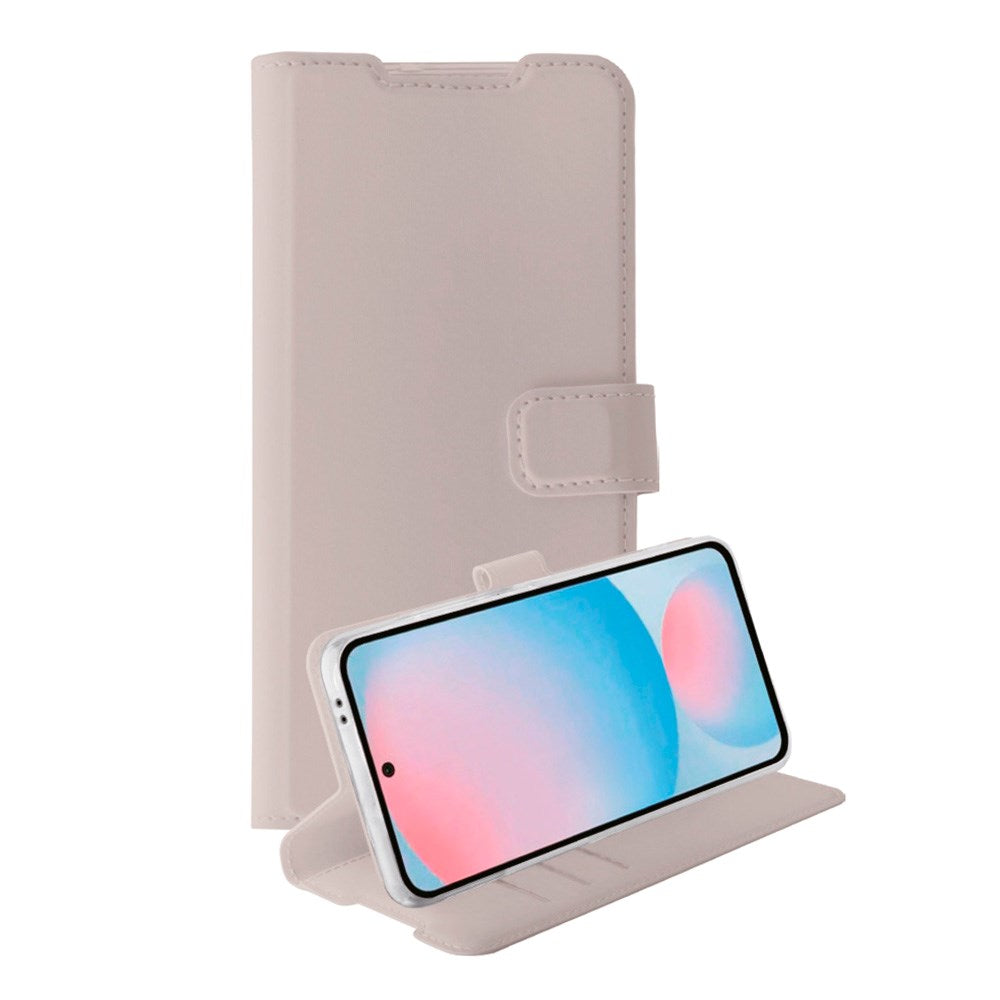 Samsung Galaxy A56 (5G) / A36 (5G) - Vivanco Classic Wallet Flip Case with Purse - Taupe