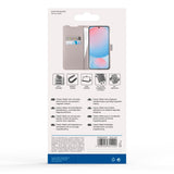 Samsung Galaxy A56 (5G) / A36 (5G) - Vivanco Classic Wallet Flip Case with Purse - Taupe