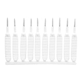 Brush for Phone and Tablet Ports - 10 pcs - White