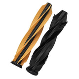 1 Pair Vacuum Brushes for Dreame X50 Ultra Robot Vacuum – Orange + Black