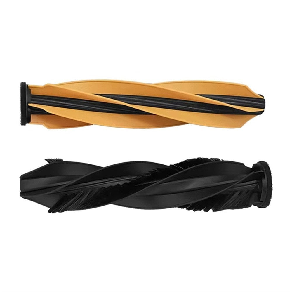 1 Pair Vacuum Brushes for Dreame X50 Ultra Robot Vacuum – Orange + Black