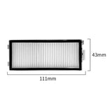 2 pcs Vacuum Filters for Roborock G30 Space / Saros Z70 Robot Vacuum – White