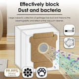4 pcs Vacuum Bags for iRobot Roomba 105 Combo / 205 Dustcompactor / Plus 405 Combo / Plus 505 Combo Robot Vacuum – White