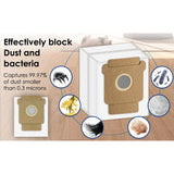 Vacuum Bag for iRobot Roomba Combo / 105 / 205 / 405 Plus / 505 Plus Robot Vacuum Cleaner - White