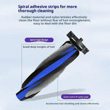 Vacuum Brush for Ecovacs Deebot X12 - Black / Blue