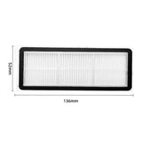 Vacuum filter for Roborock Qrevo S / Qrevo Edge / Qrevo Curv Robot Vacuum Cleaner - Grey