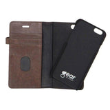 iPhone 6 Plus / 6s Plus Buffalo 2-in-1 Genuine Leather Flip Case - Brown