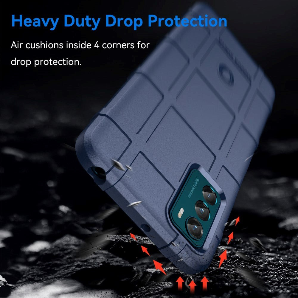 Motorola Moto G42 Rugged Shield Series Series Tough Case - Blå