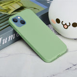 iPhone 14 Silicone Case - Mint green