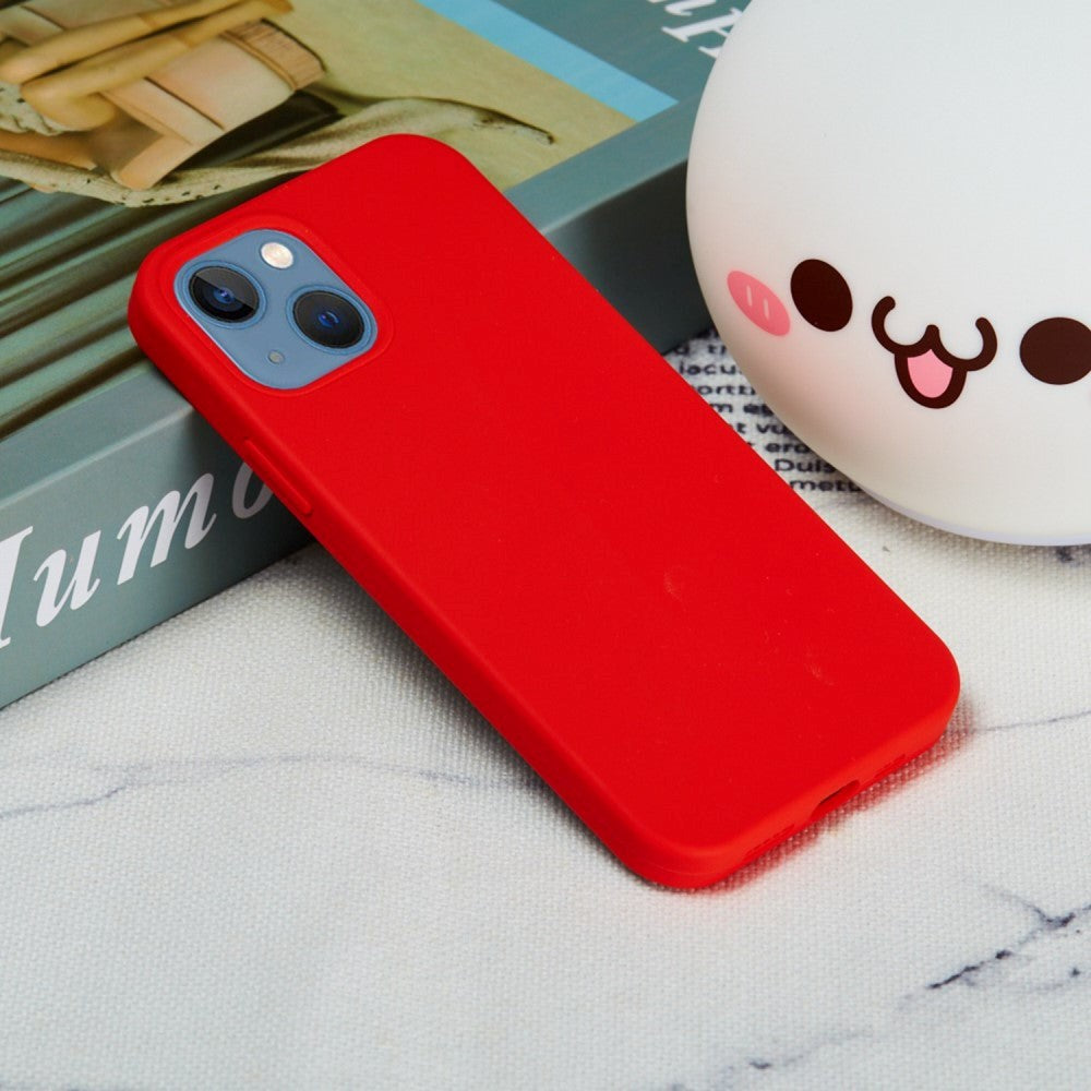 iPhone 14 Silicone Case - Red