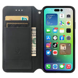 iPhone 14 Plus PU Leather Flip Case with Wallet - Magic Space