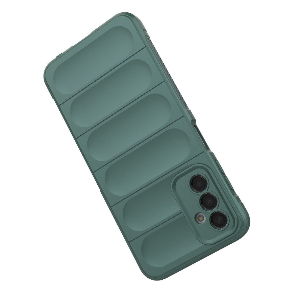 Samsung Galaxy M13 Flexible Plastic Case - Green