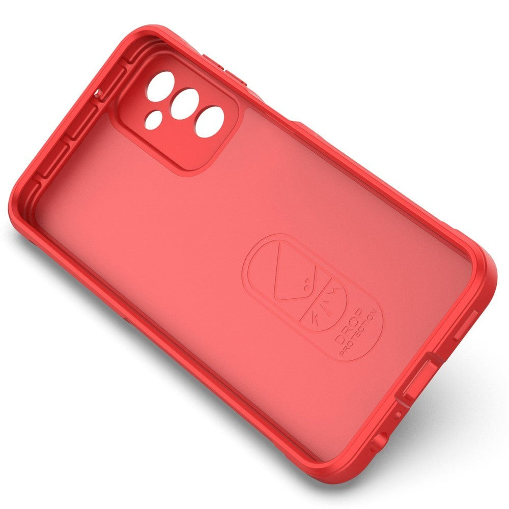 Samsung Galaxy M13 Flexible Plastic Case - Red