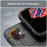 Samsung Galaxy XCover 6 Pro Rugged Shield Series Tough Case - Black