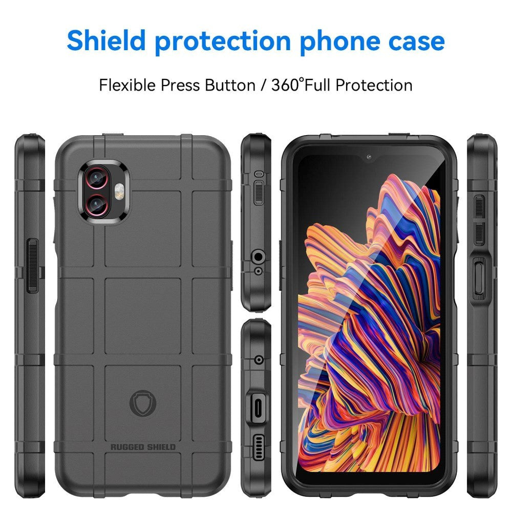 Samsung Galaxy XCover 6 Pro Rugged Shield Series Tough Case - Black