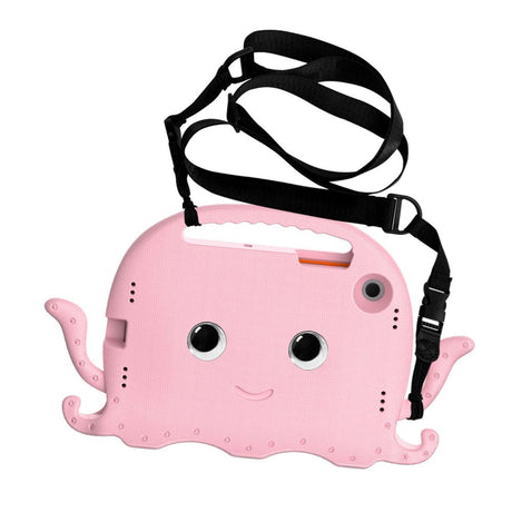 Samsung Galaxy Tab A8 10.5" (2021) Kids Case w. Kickstand - Octopus - Baby Pink