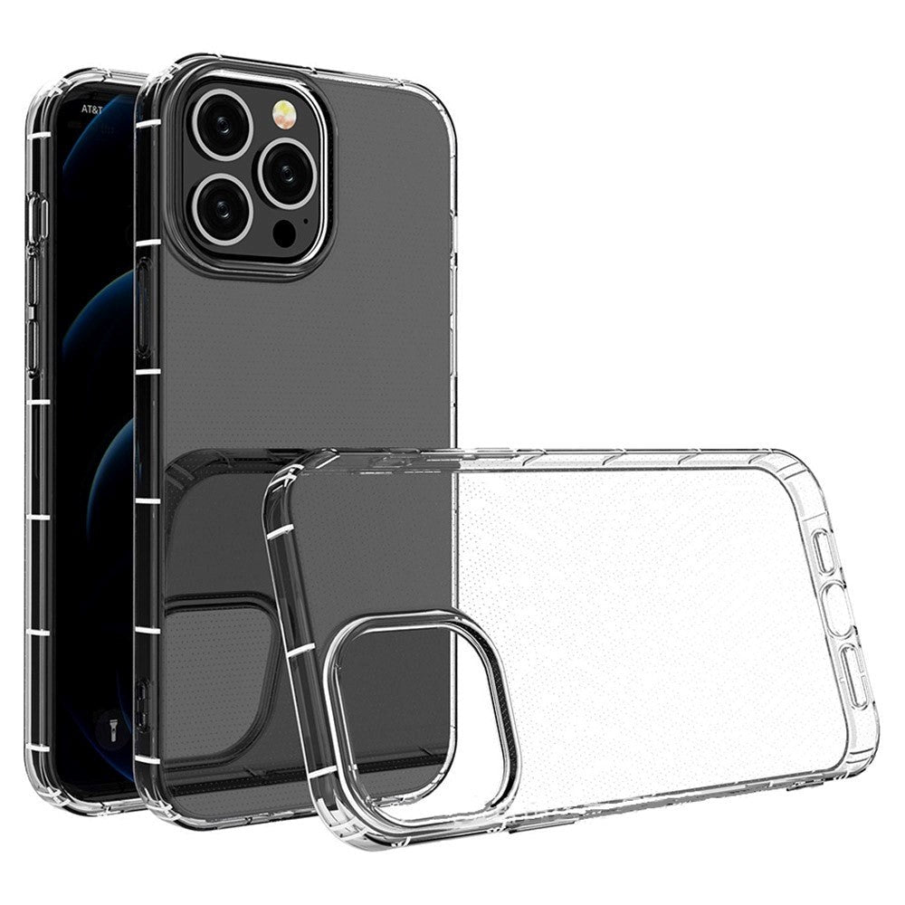 iPhone 14 Plus Flexible Plastic Airbag Case - Transparent