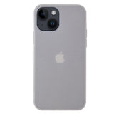 iPhone 14 Plus TPU Case - Transparent / White