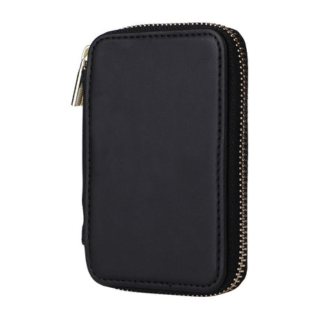 EIDERWOOD Magnetic Wallet / Card Holder with Zipper - MagSafe Compatible - Black