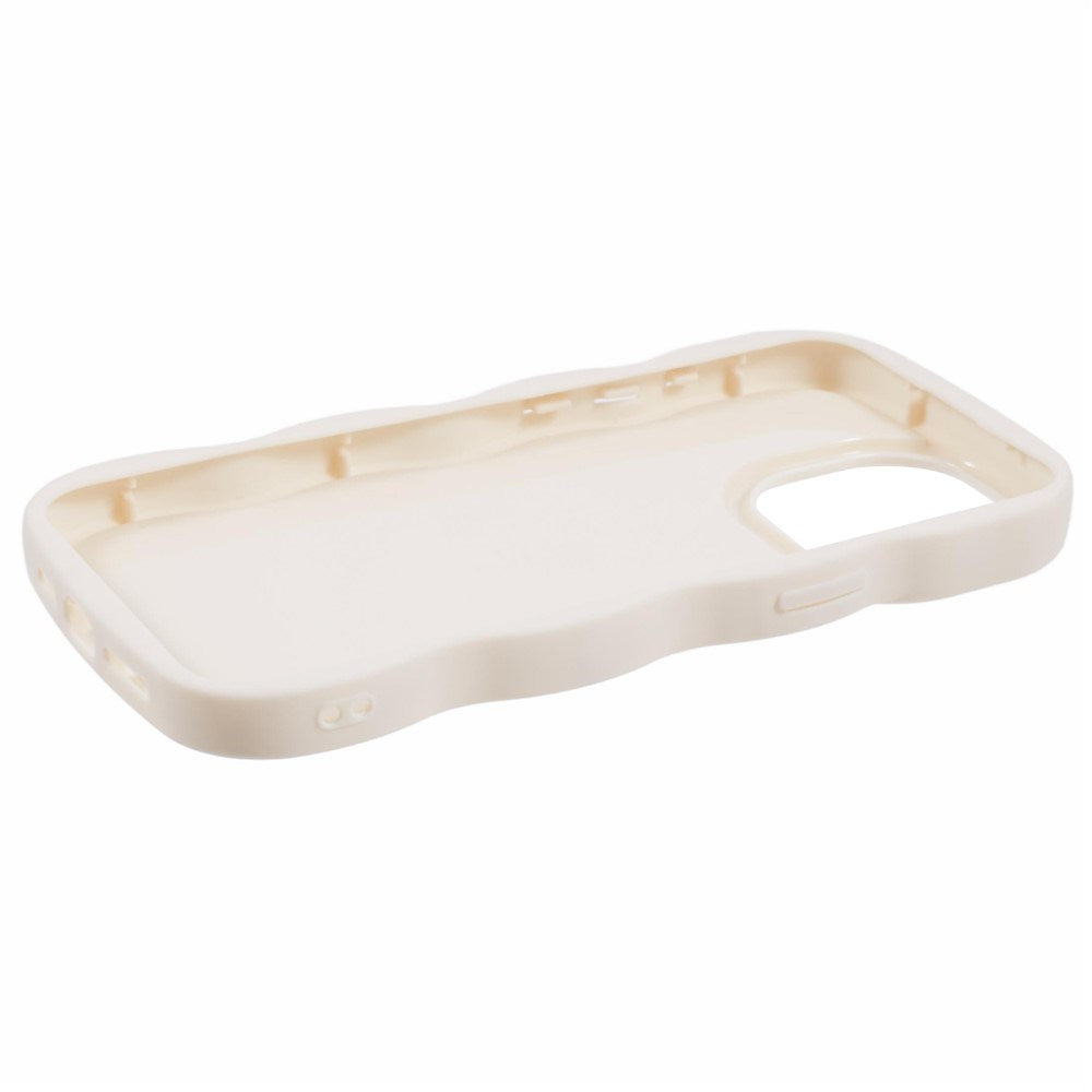 iPhone 15 Pro Max EIDERWOOD Flexible Plastic Wavy Case - White