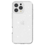 EIDERWOOD iPhone 16 Pro Hybrid Plastic Case - White Glitter