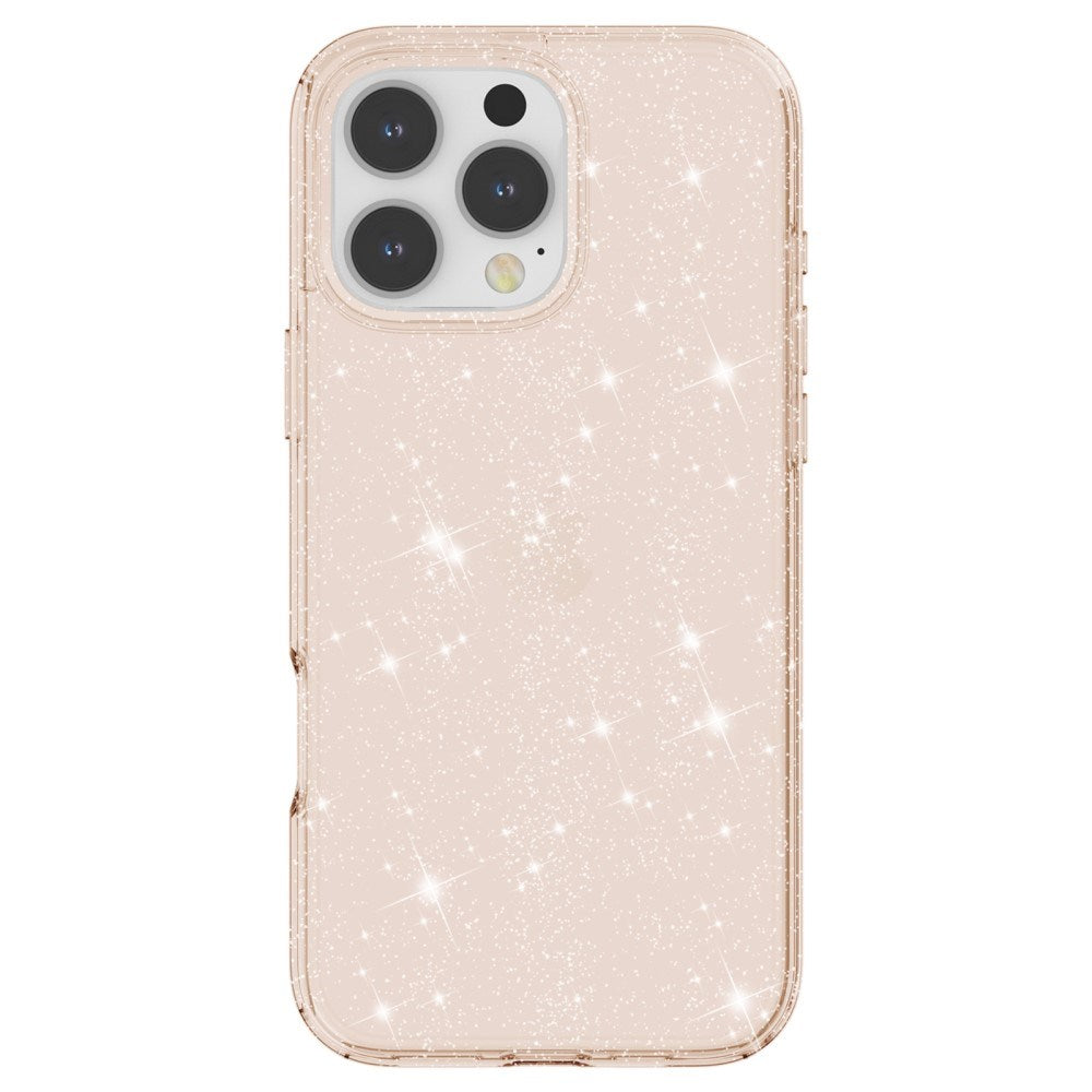 EIDERWOOD iPhone 16 Pro Hybrid Plastic Case - Gold Glitter