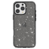 EIDERWOOD iPhone 16 Pro Hybrid Plastic Case - Black Glitter