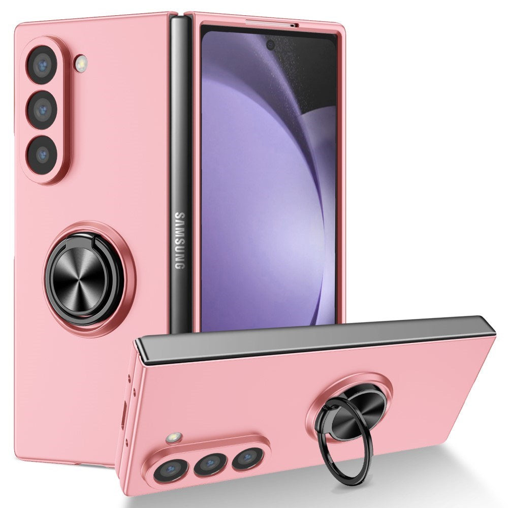 EIDERWOOD Samsung Galaxy Z Fold6 Plastic Case w. Magnetic Kickstand - Pink