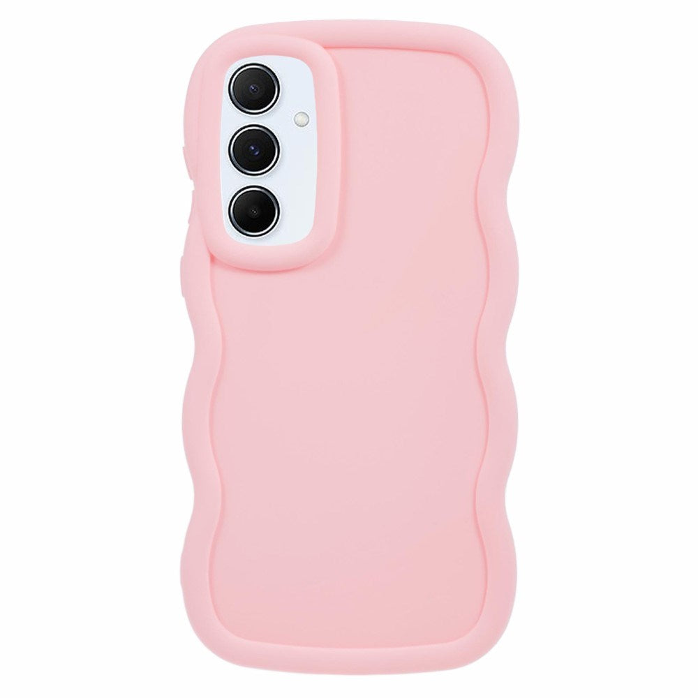 EIDERWOOD Samsung Galaxy A13 (5G) Flexible Plastic Wavy Case - Pink