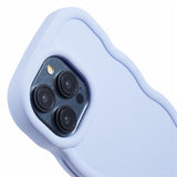 iPhone 15 Pro EIDERWOOD Flexible Plastic Wavy Case - Purple