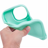 iPhone 15 Pro EIDERWOOD Flexible Plastic Wavy Case - Blue