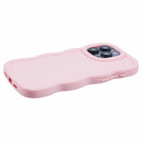 iPhone 15 Pro EIDERWOOD Flexible Plastic Wavy Case - Light Pink